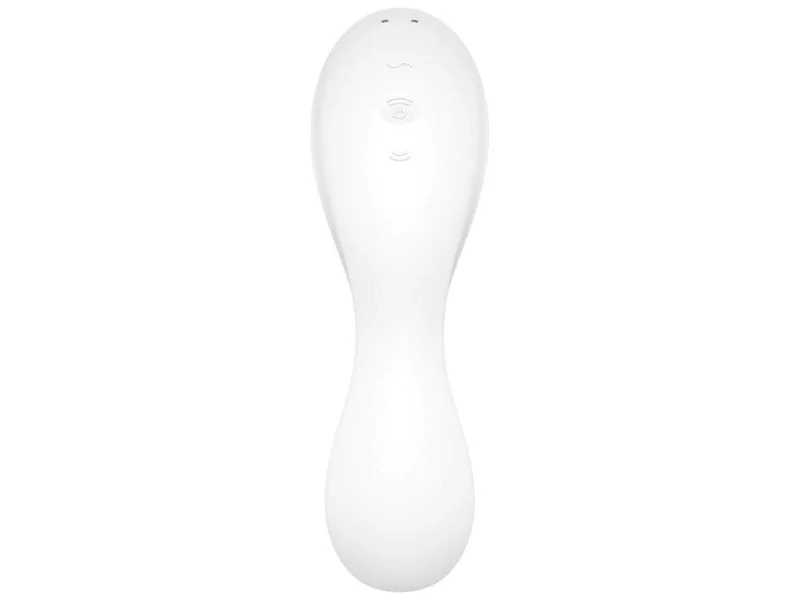 Curvy Trinity 5 con APP Satisfyer Connect Blanco