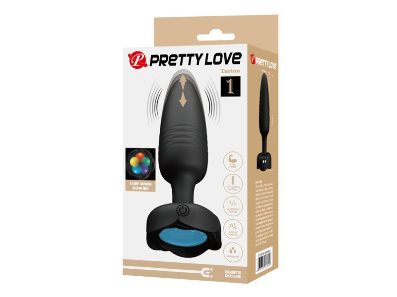 Tarion Plug Anal con Vibracion y Thrusting