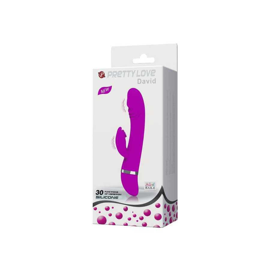 Vibrador David Color Purpura