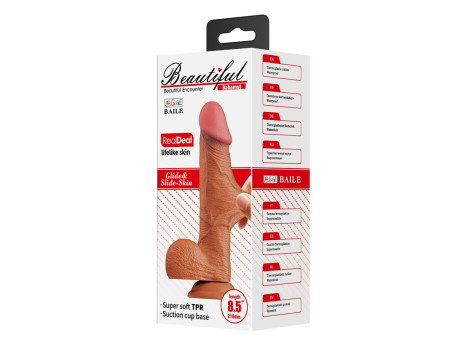 Bahamut Dildo Realista Piel Deslizante 85 Bahamut Dildo Realista Piel Deslizante 85