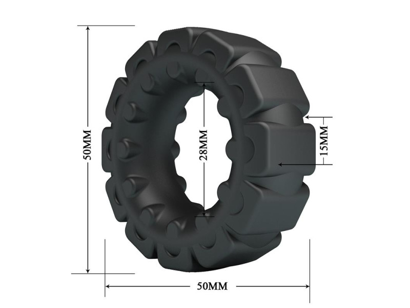 Laiden Anillo para el Pene Silicona Mod 5