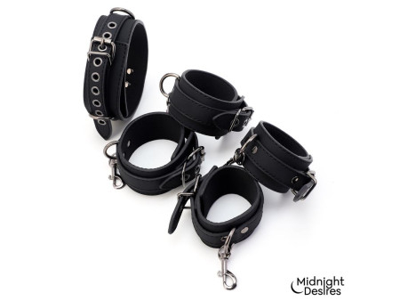 Set de Restricciones con Collar y Esposas