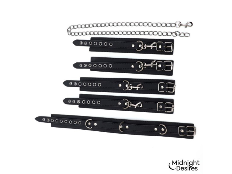 Set de Restricciones con Collar y Esposas