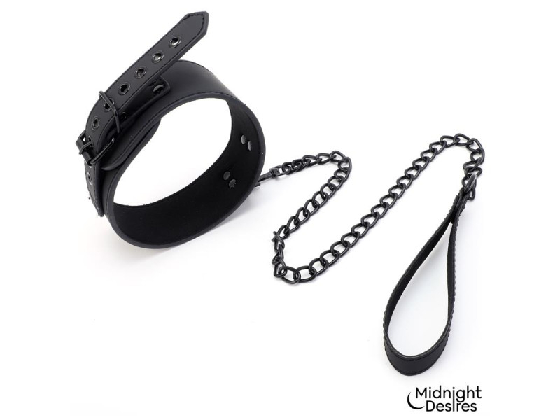 Set de Restricciones con Esposas y Collar con Correa