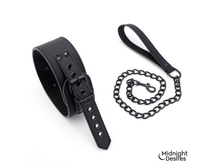 Set de Restricciones con Esposas y Collar con Correa