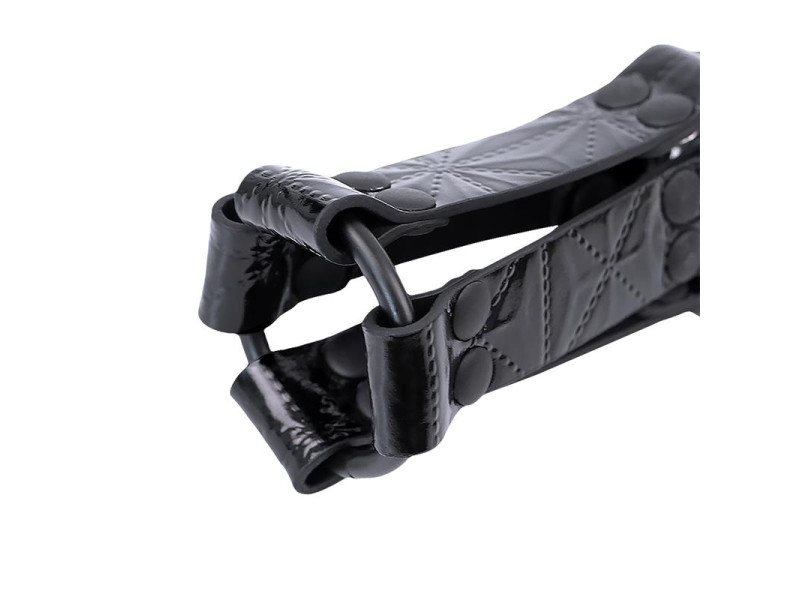 Hog Tie Sapphire Cuero Vegano