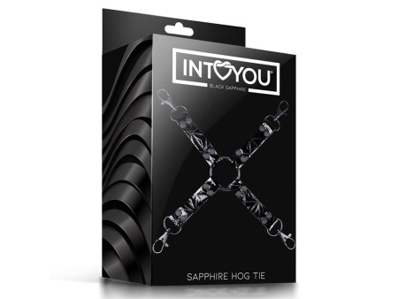 Hog Tie Sapphire Cuero Vegano