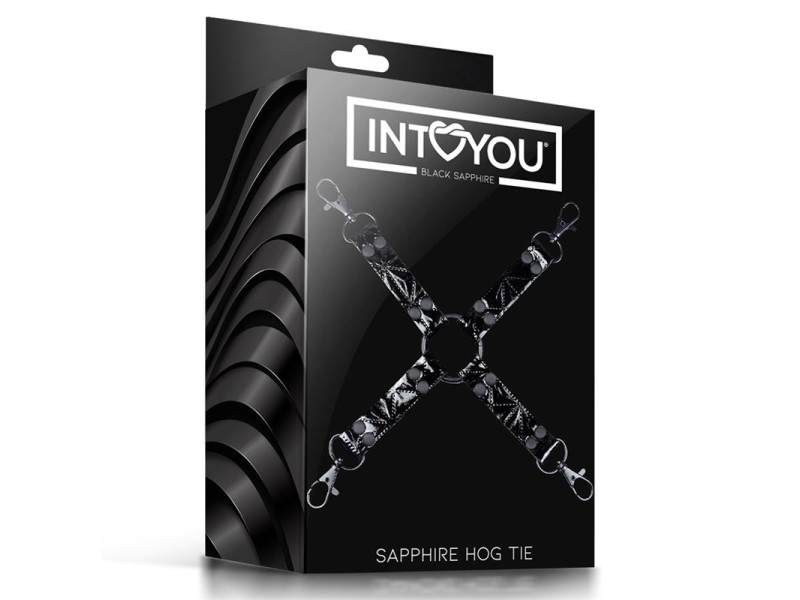 Hog Tie Sapphire Cuero Vegano