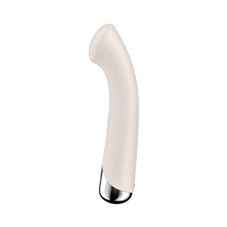 Spinning G Spot 1 Vibrador y Rotador Beige