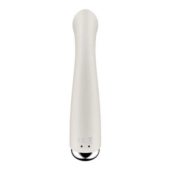 Spinning G Spot 1 Vibrador y Rotador Beige