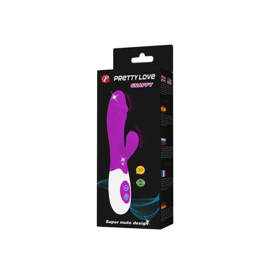 Pretty Love Vibrador Snappy Color Purpura