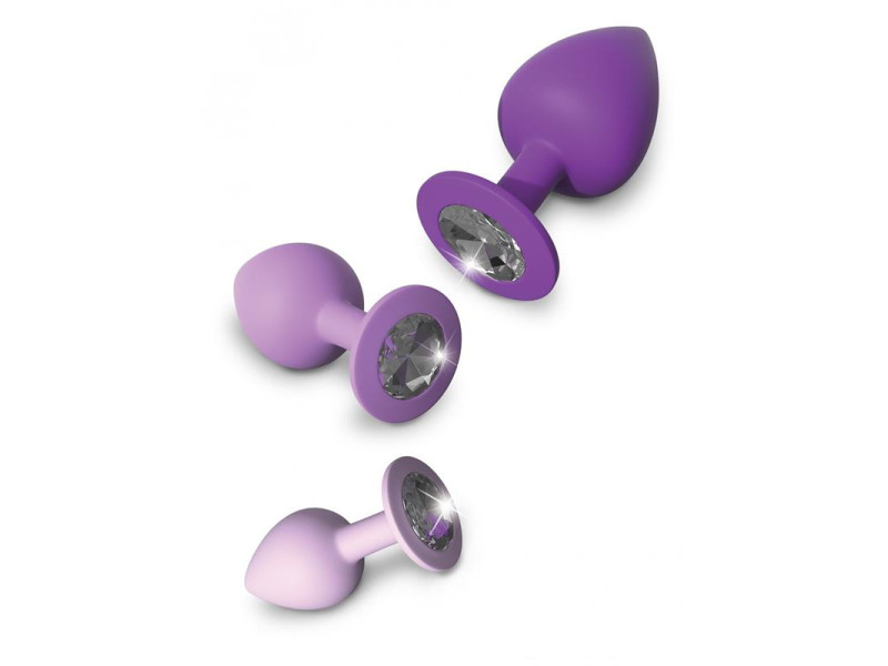 Kit 3 Plug Anal de Entremaniento
