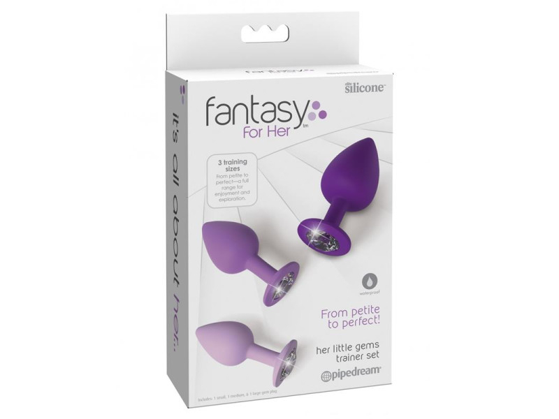Kit 3 Plug Anal de Entremaniento