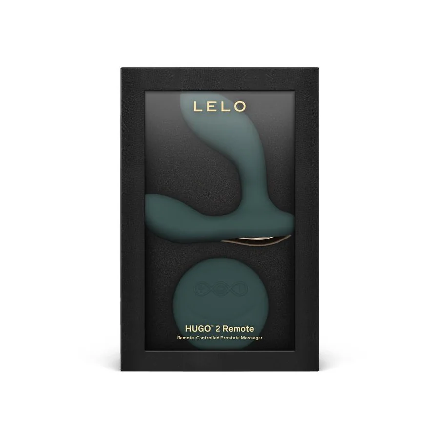 Hugo 2 Masajeador Prostatico con Control Remoto Verde