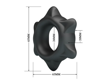 Ethaniel Anillo para el Pene Silicona Mod 11