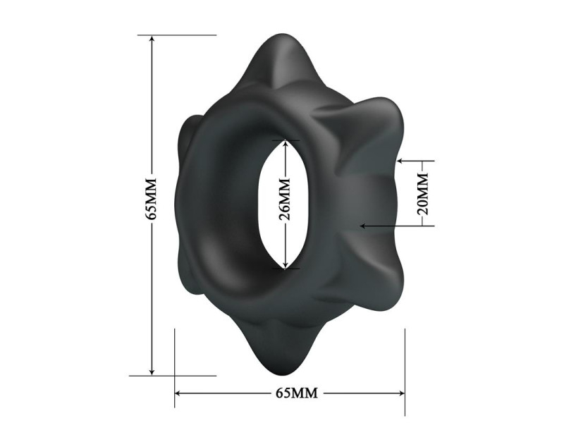 Ethaniel Anillo para el Pene Silicona Mod 11
