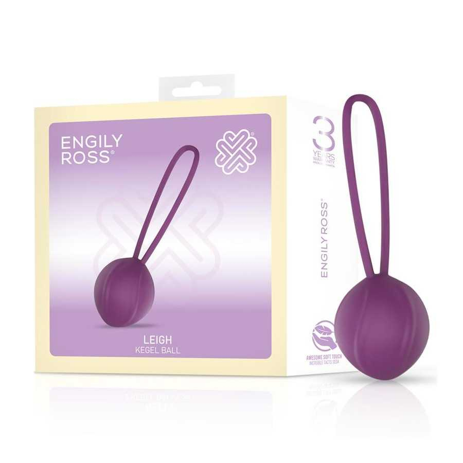 Leigh Bola Kegel Silicona Purpura