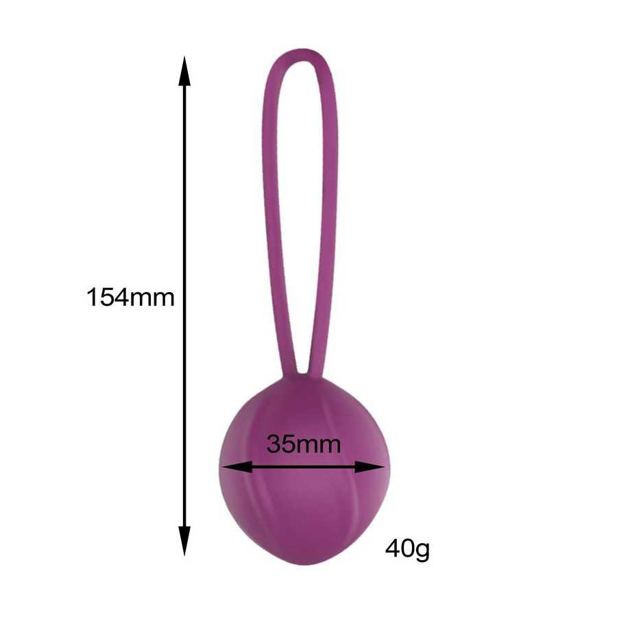 Leigh Bola Kegel Silicona Purpura