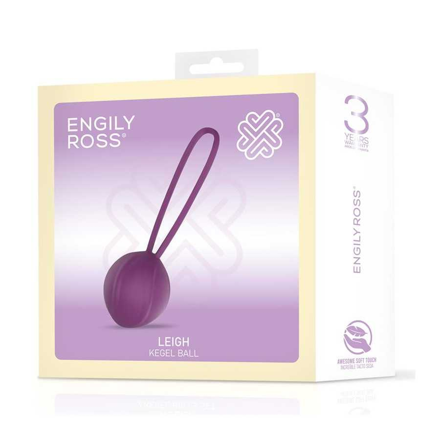 Leigh Bola Kegel Silicona Purpura