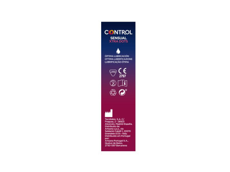 Sensual Xtra Dots Punteados 12 uds