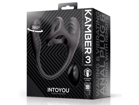 Kamber Plug Anal Vibracion y Waving 360º y Estimulador Testiculos Kamber Plug Anal Vibracion y Waving 360º y Estimulador Testiculos