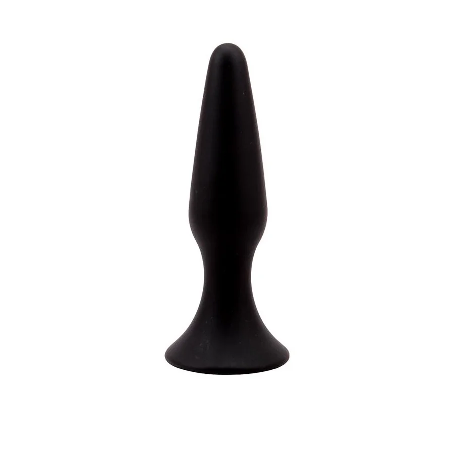 Pack 3 Plug Anal Traimer Kit Silicona Negro