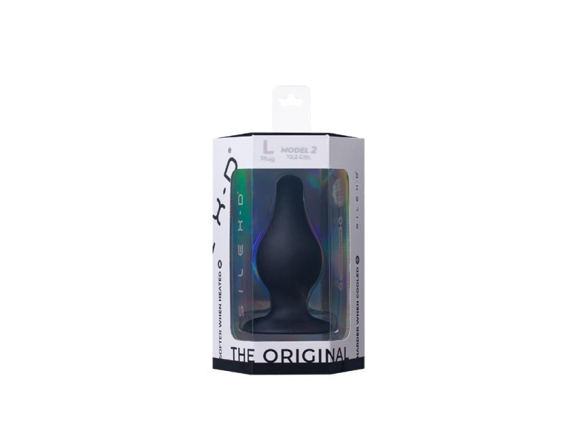 Plug Anal Model 2 Talla L Negro