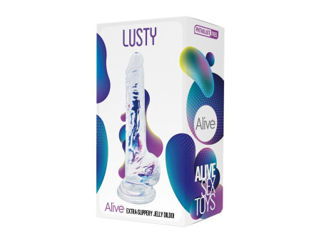 Dildo Jelly Lusty 18 cm Dildo Jelly Lusty 18 cm