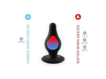 Plug Anal Model 2 Talla M Negro Plug Anal Model 2 Talla M Negro