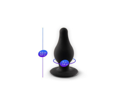 Plug Anal Model 2 Talla M Negro Plug Anal Model 2 Talla M Negro