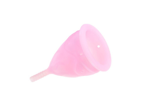 Copa Menstrual Eve Rosa Talla L Silicona Platino
