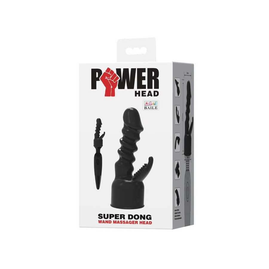 Cabezal Power Head Super Dong Negro