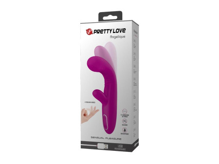 Angelique Vibrador con Movimiento Finger USB