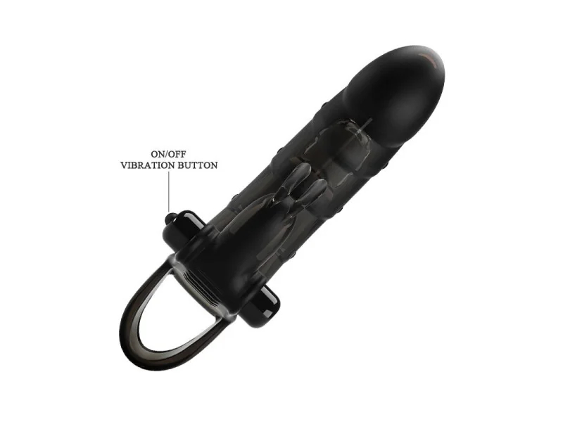Cuper Funda para el Pene con Vibracion 4 cm