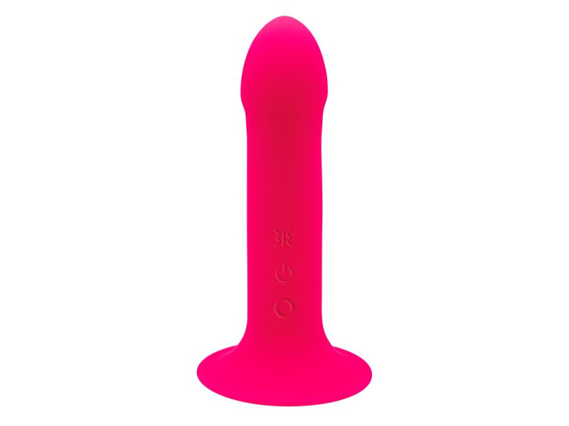 Dildo Doble Densidad Vibracion Hitsens 2 M Rosa