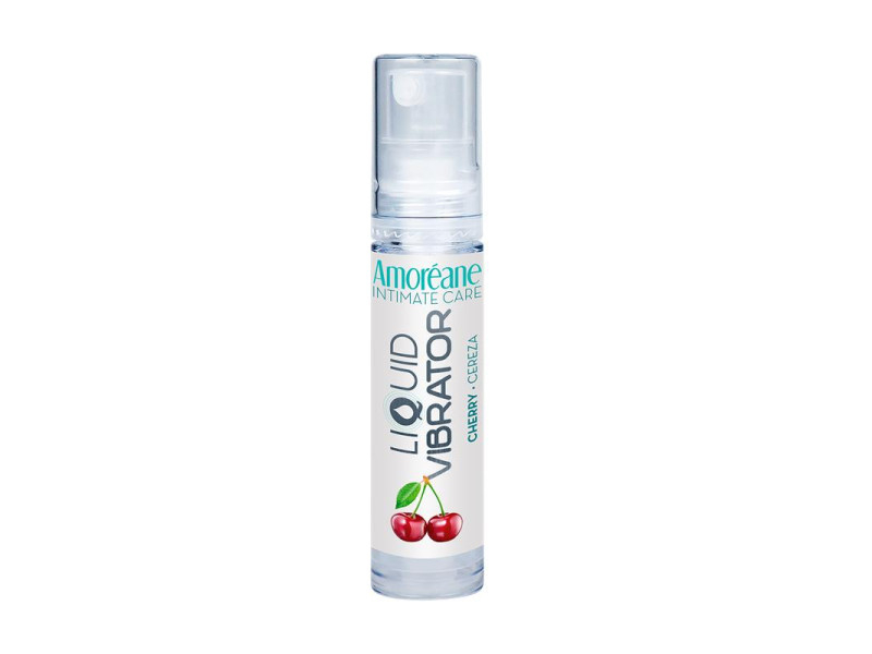 Vibrador Liquido Base Agua Cereza 10 ml