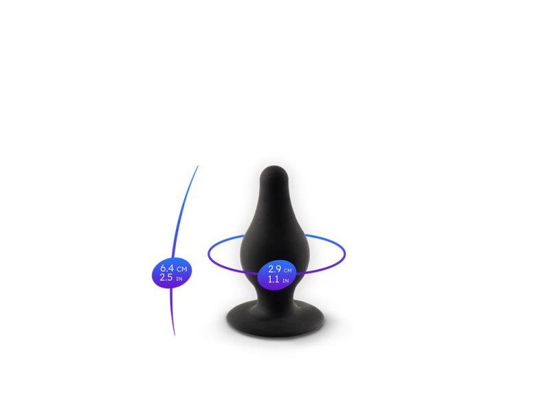 Plug Anal Model 2 XS Negro