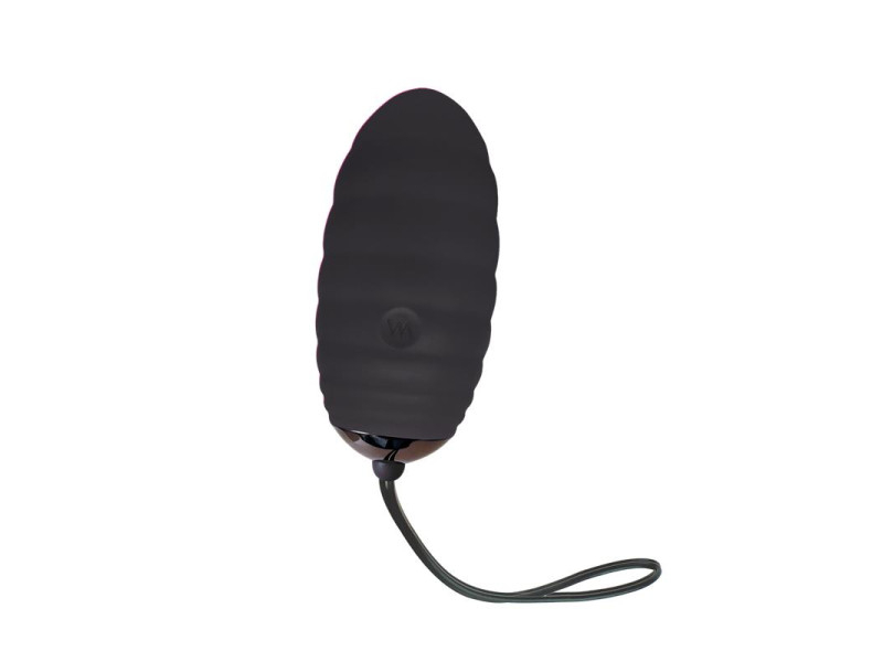 Huevo Vibrador Ocean Breeze 20 con Control Remoto Negro