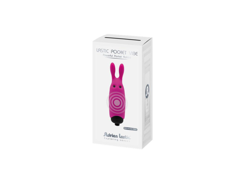 Bala Vibradora Lastic Pocket Rosa