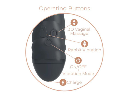 Vibrador con Rotacion 360 Twister