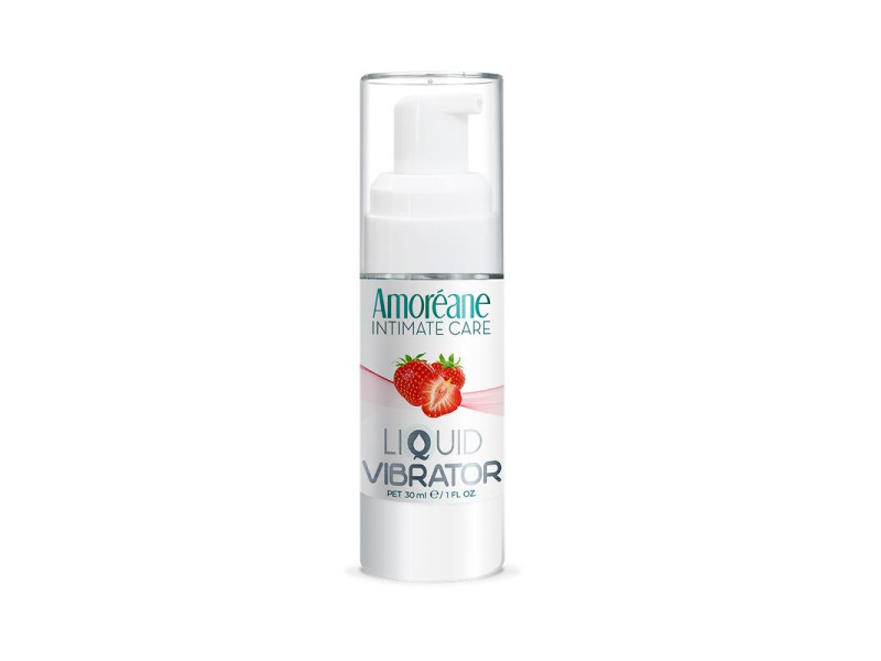 Vibrador Liquido Sabor Fresa 30 Ml