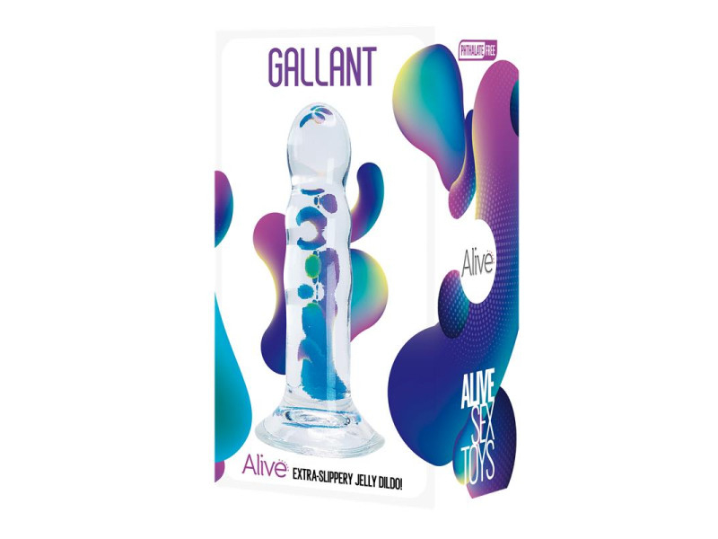 Gallant Dildo Jelly 14 cm Transparente