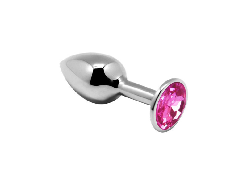 Plug Anal con Joya Rosa Talla M