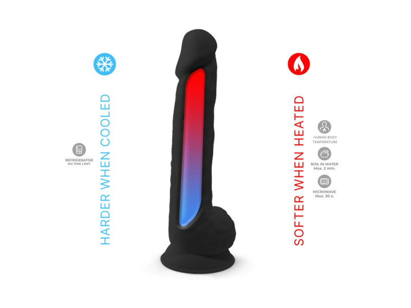 Dildo Dual Density Model 1 15 Negro