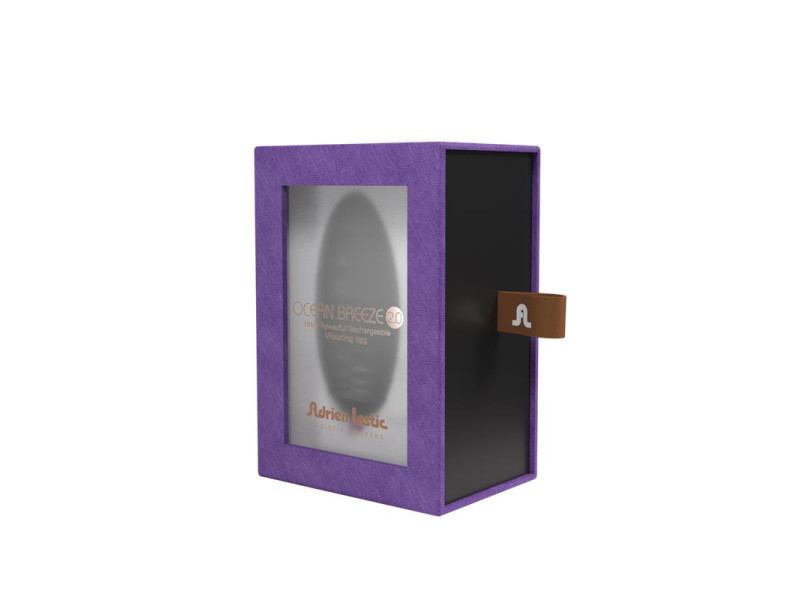 Huevo Vibrador Ocean Breeze 20 con Control Remoto Purpura