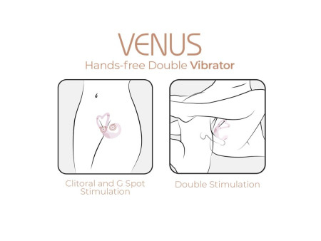 Vibrador Doble Venus con APP Vibrador Doble Venus con APP