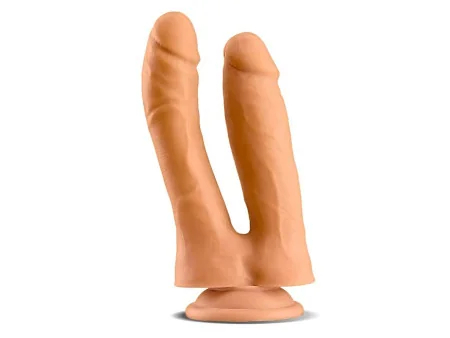Twin Dildo Doble Realista 71 Natural