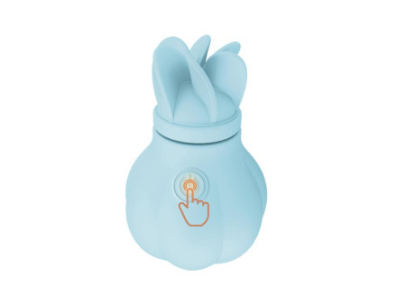 Estimulador Caress Vibracion y Rotacion Light blue