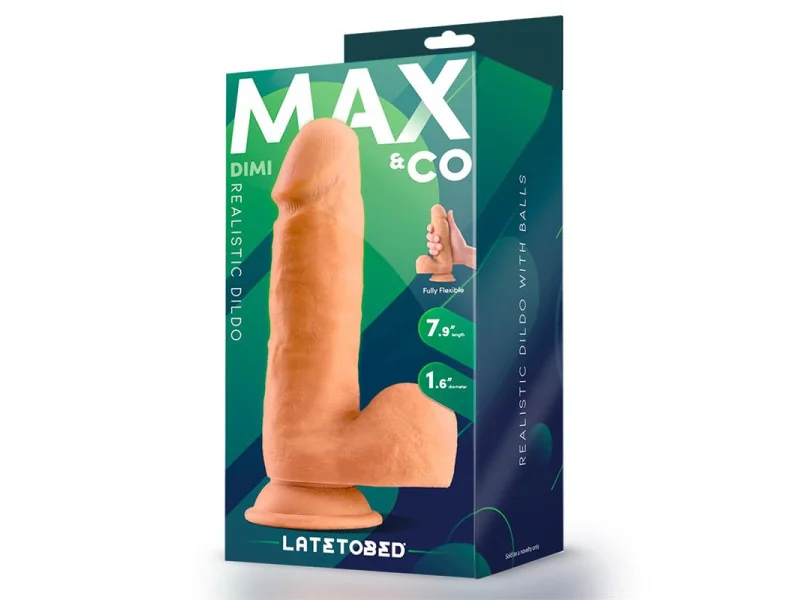 Dimi Dildo Realista con Testiculos 79 Natural