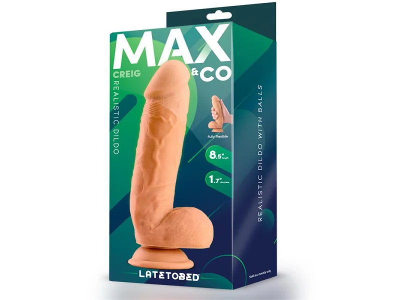 Creig Dildo Realista con Testiculos 85 Natural